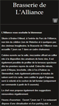 Mobile Screenshot of lalliance.be