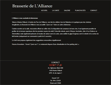Tablet Screenshot of lalliance.be